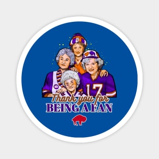 Golden Girls - Buffalo Bills Original Aesthetic Tribute 〶 Magnet